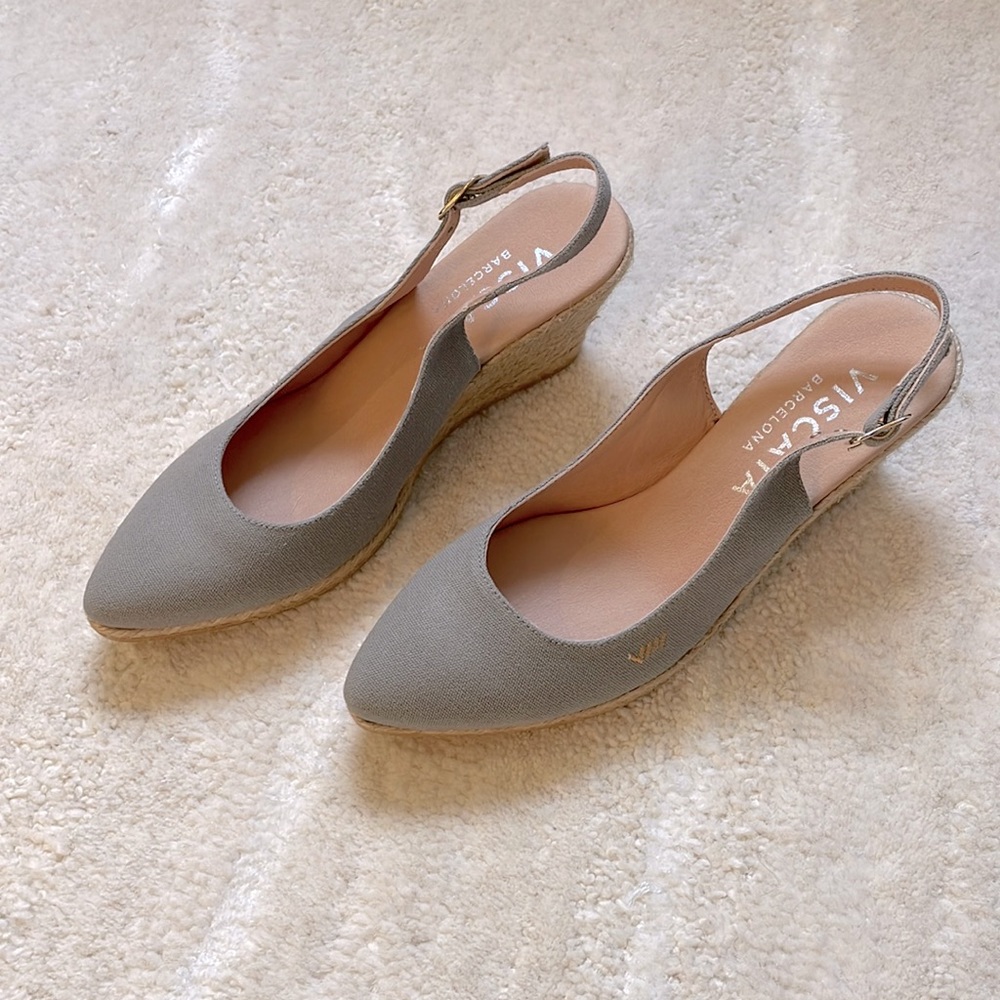 Viscata Wedges - Palomera. Color: Ash. Brand New without tags. Never worn.